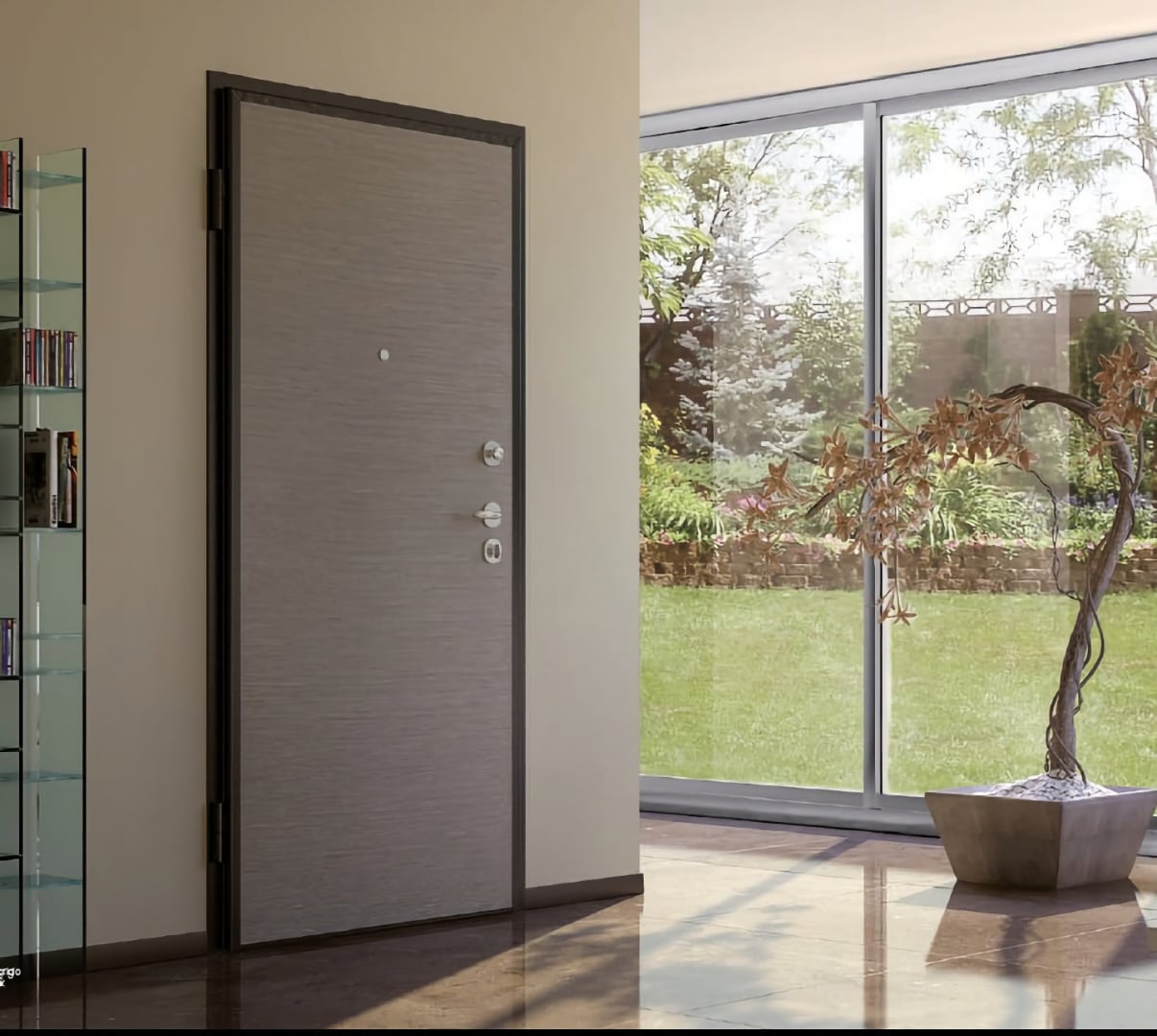 Porte blindate Gardesa da Porte e Finestre Showroom Crema
